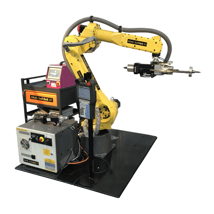 SwiftRoll X1 - Robot System for Rolling and Beveling
